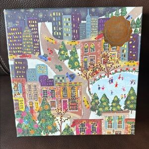 Galison Sparkling City jigsaw puzzle.  1000 pieces.  Like new